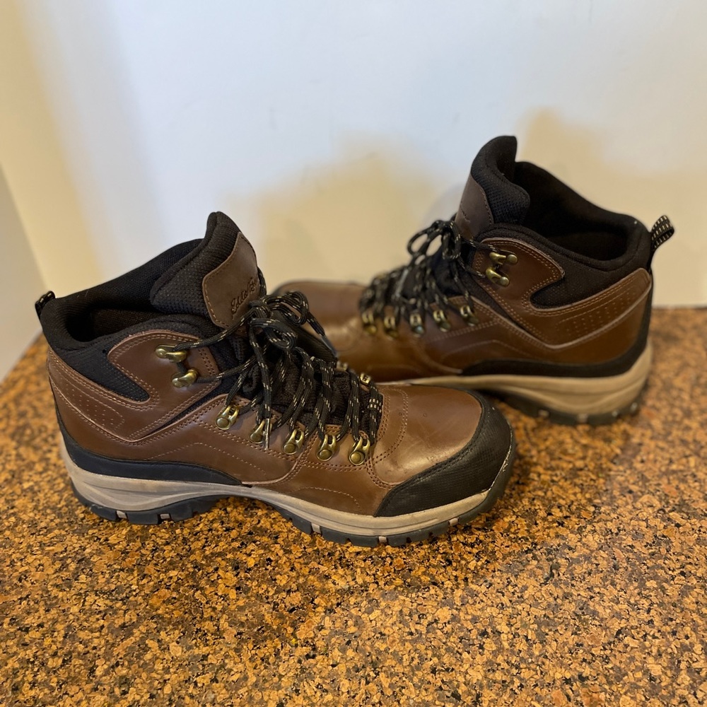 Men’s Eddie Bauer “Brad” Leather Hiking Boots SZ: 10.5 - Picture 9 of 10